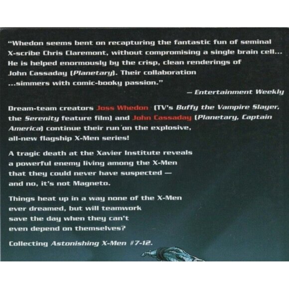 Marvel X-Men Astonishing Dangerous Graphic Novel Collectible Book - Picture 7 of 10